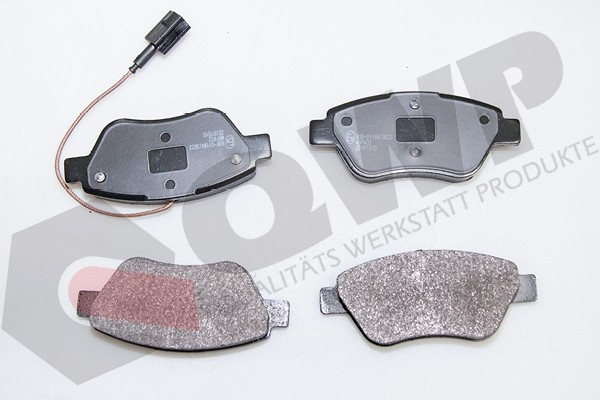 Set placute frana,frana disc FIAT BRAVO II (198) (2006 - 2016) QWP WBP402 piesa NOUA