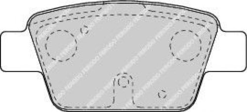 Set placute frana,frana disc FIAT BRAVO II (198) (2006 - 2016) FERODO FDB1469 piesa NOUA