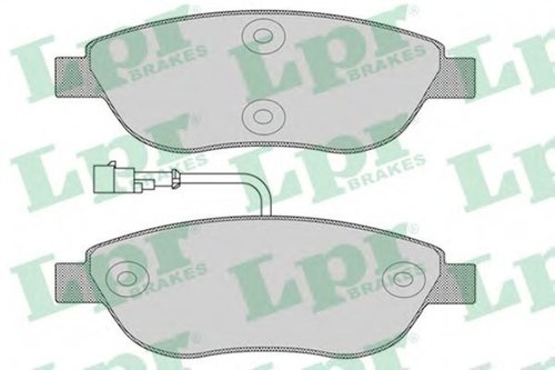 Set placute frana,frana disc FIAT BRAVO Van (198) (2008 - 2016) LPR 05P1268 piesa NOUA