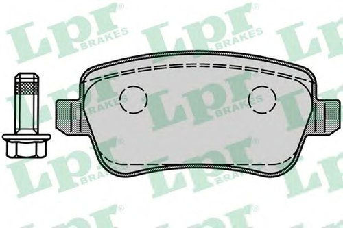 Set placute frana,frana disc FIAT CROMA (194) (2005 - 2016) LPR 05P1218 piesa NOUA