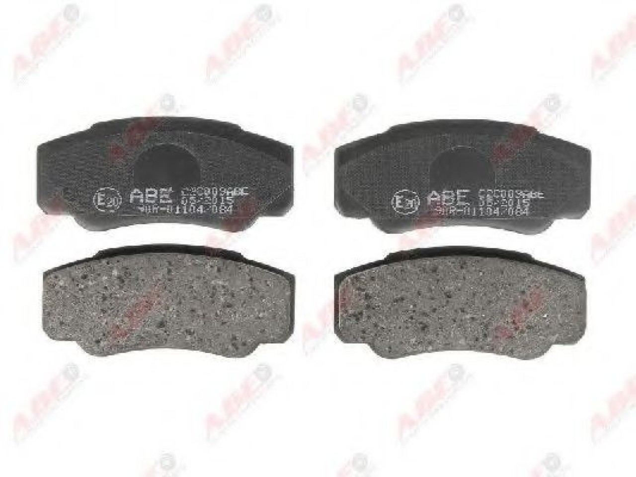 Set placute frana,frana disc FIAT DUCATO bus (244) (2002 - 2016) ABE C2C009ABE piesa NOUA