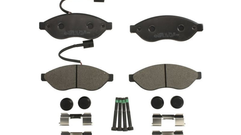 Set placute frana,frana disc FIAT DUCATO bus (250, 290) (2006 - 2016) ITN 16-BP1758 piesa NOUA