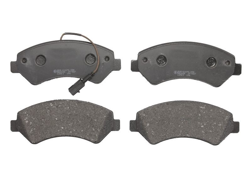 Set placute frana,frana disc FIAT DUCATO bus (250, 290) (2006 - 2016) KROTTENDORF KRO1703 piesa NOUA