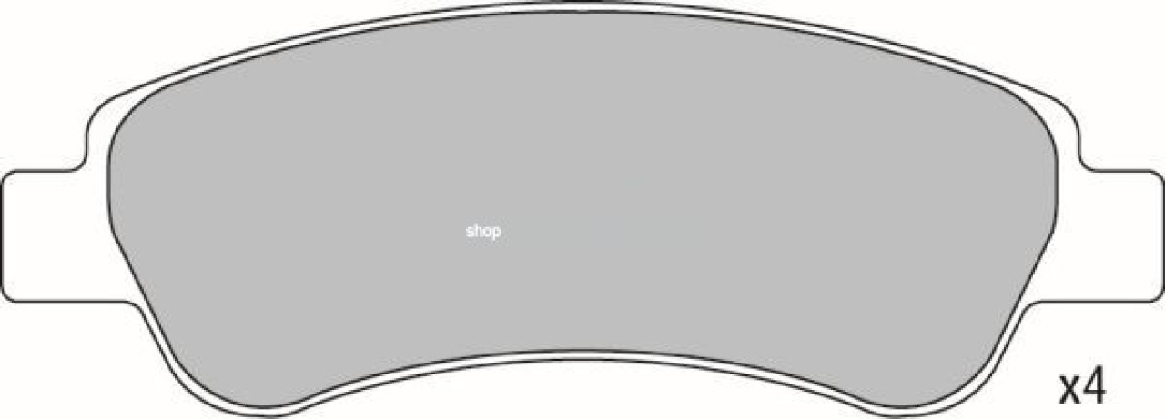 Set placute frana,frana disc FIAT DUCATO bus (250, 290) (2006 - 2016) KRIEGER 0950006297 piesa NOUA
