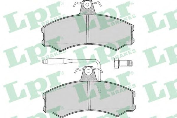 Set placute frana,frana disc FIAT DUCATO Panorama (280) (1982 - 1990) LPR 05P012 piesa NOUA
