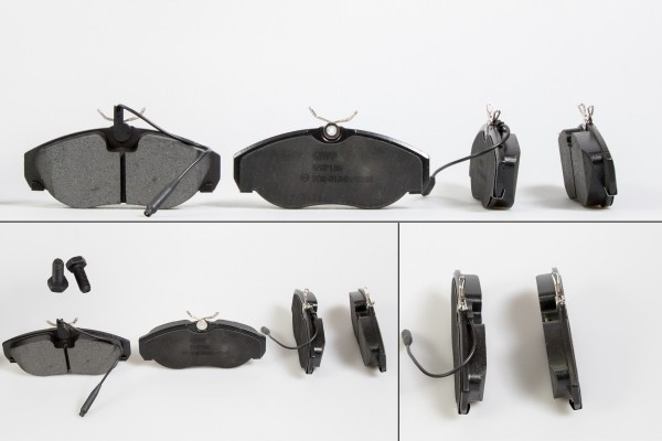 Set placute frana,frana disc FIAT DUCATO platou / sasiu (230) (1994 - 2002) QWP WBP135 piesa NOUA