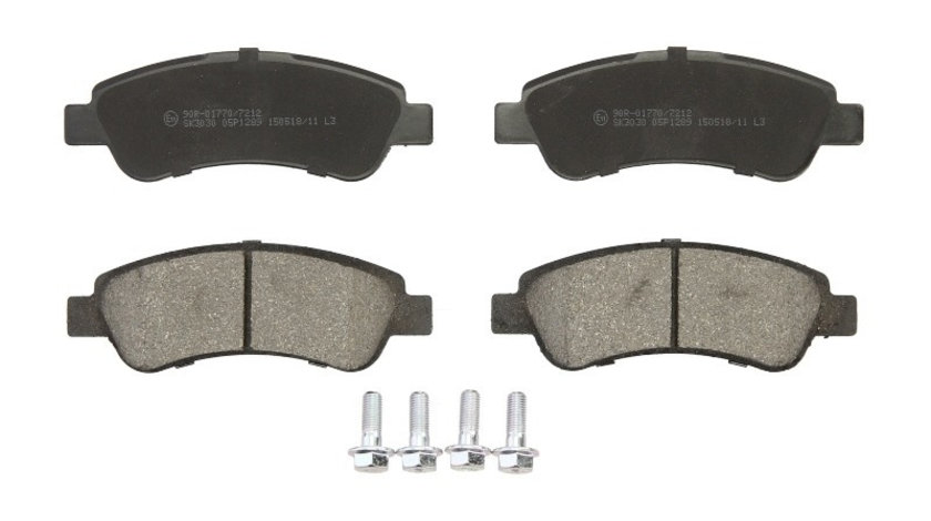 Set placute frana,frana disc FIAT DUCATO platou / sasiu (250, 290) (2006 - 2016) KROTTENDORF KRO1682 piesa NOUA