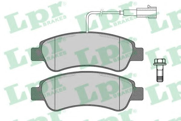 Set placute frana,frana disc FIAT DUCATO platou / sasiu (250, 290) (2006 - 2016) LPR 05P1902 piesa NOUA