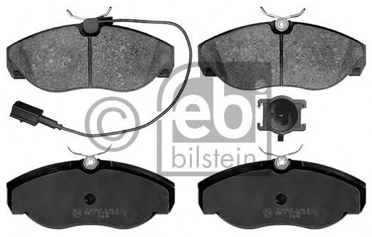 Set placute frana,frana disc FIAT DUCATO platou / sasiu (230) (1994 - 2002) FEBI BILSTEIN 16391 piesa NOUA