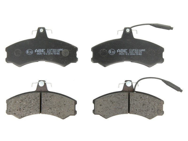 Set placute frana,frana disc FIAT DUCATO caroserie (290) (1989 - 1994) ABE C1F001ABE piesa NOUA