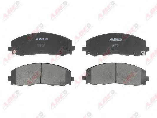 Set placute frana,frana disc FIAT FREEMONT (JC, JF) (2011 - 2016) ABE C1Y041ABE piesa NOUA