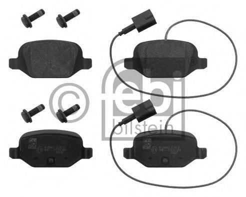 Set placute frana,frana disc FIAT IDEA (350) (2003 - 2016) FEBI BILSTEIN 16856 piesa NOUA