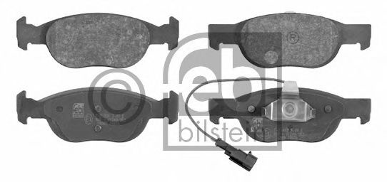 Set placute frana,frana disc FIAT MAREA Weekend (185) (1996 - 2007) FEBI BILSTEIN 16089 piesa NOUA