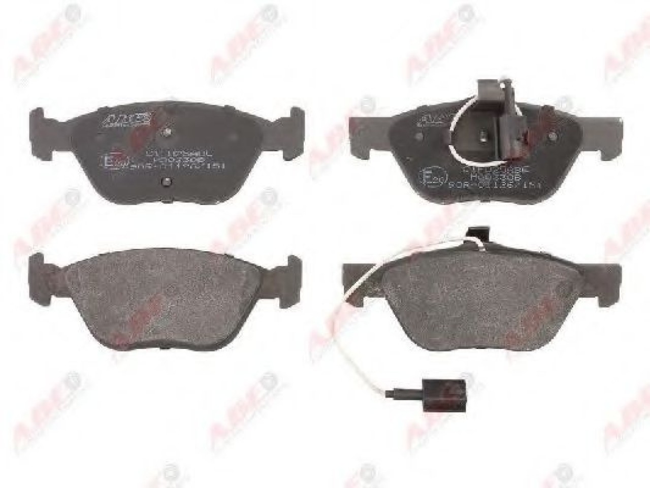 Set placute frana,frana disc FIAT MULTIPLA (186) (1999 - 2010) ABE C1F025ABE piesa NOUA