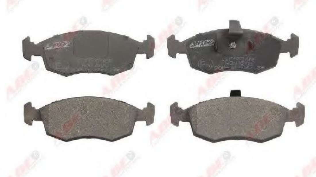 Set placute frana,frana disc FIAT PALIO (178BX) (1996 - 2016) ABE C1F033ABE piesa NOUA