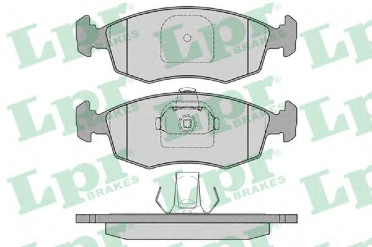 Set placute frana,frana disc FIAT PALIO Weekend (178DX) (1996 - 2016) LPR 05P785 piesa NOUA