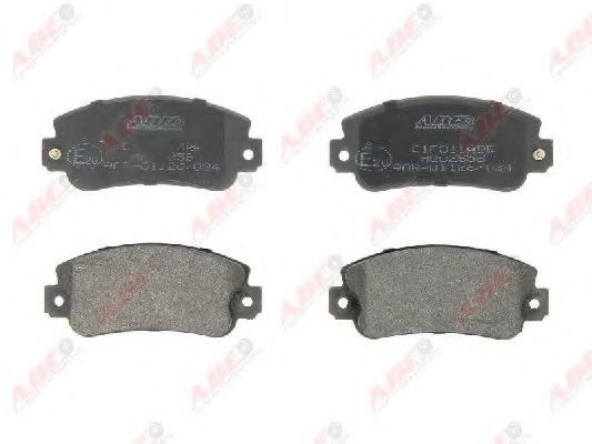 Set placute frana,frana disc FIAT PANDA (141A) (1980 - 2004) ABE C1F011ABE piesa NOUA