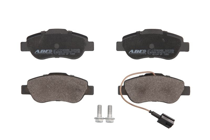 Set placute frana,frana disc FIAT PANDA (169) (2003 - 2016) ABE C1F063ABE piesa NOUA
