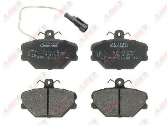 Set placute frana,frana disc FIAT PANDA Van (141) (1986 - 2004) ABE C1F013ABE piesa NOUA