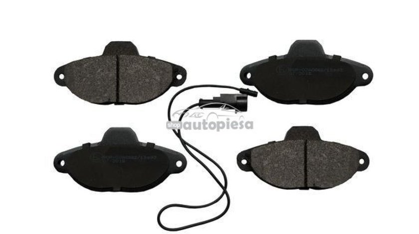 Set placute frana,frana disc FIAT PANDA Van (169) (2004 - 2016) KRIEGER 0950006045 piesa NOUA