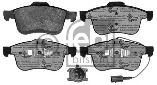 Set placute frana,frana disc FIAT PRATICO platou / sasiu (263) (2010 - 2016) FEBI BILSTEIN 116059 piesa NOUA