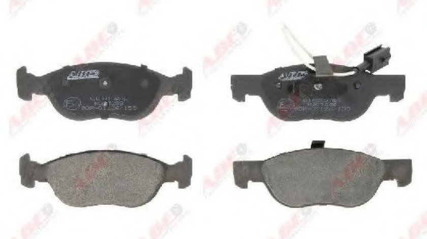 Set placute frana,frana disc FIAT PUNTO Van (188AX) (2000 - 2009) ABE C1F019ABE piesa NOUA