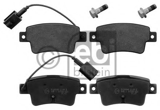 Set placute frana,frana disc FIAT PUNTO Van (199) (2008 - 2016) FEBI BILSTEIN 16898 piesa NOUA