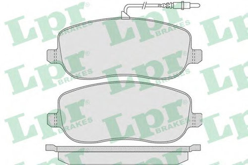 Set placute frana,frana disc FIAT SCUDO caroserie (220L) (1996 - 2006) LPR 05P831 piesa NOUA