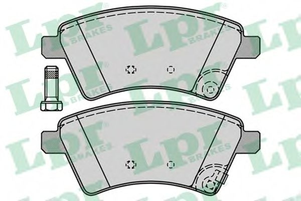 Set placute frana,frana disc FIAT SEDICI (FY) (2006 - 2016) LPR 05P1245 piesa NOUA