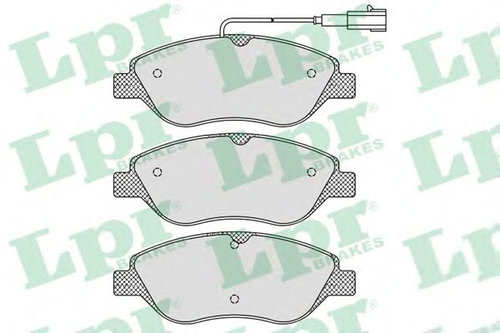 Set placute frana,frana disc FIAT STILO (192) (2001 - 2010) LPR 05P765 piesa NOUA
