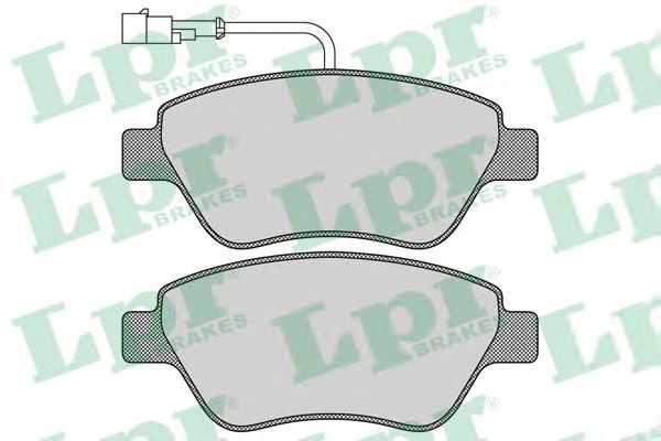Set placute frana,frana disc FIAT STILO (192) (2001 - 2010) LPR 05P763 piesa NOUA