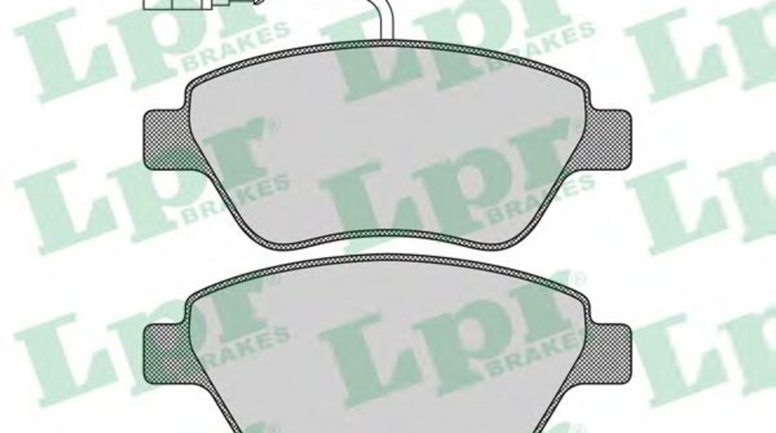 Set placute frana,frana disc FIAT STILO (192) (2001 - 2010) LPR 05P763 piesa NOUA