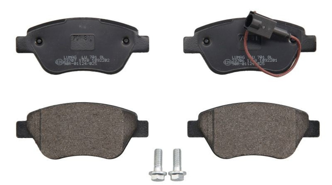 Set placute frana,frana disc FIAT STILO Multi Wagon (192) (2003 - 2008) KRIEGER 0950006034 piesa NOUA