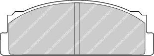 Set placute frana,frana disc FIAT STRADA I (138A) (1978 - 1987) FERODO FDB29 piesa NOUA