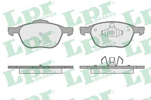 Set placute frana,frana disc FORD C-MAX II (DXA) (2010 - 2016) LPR 05P1627 piesa NOUA