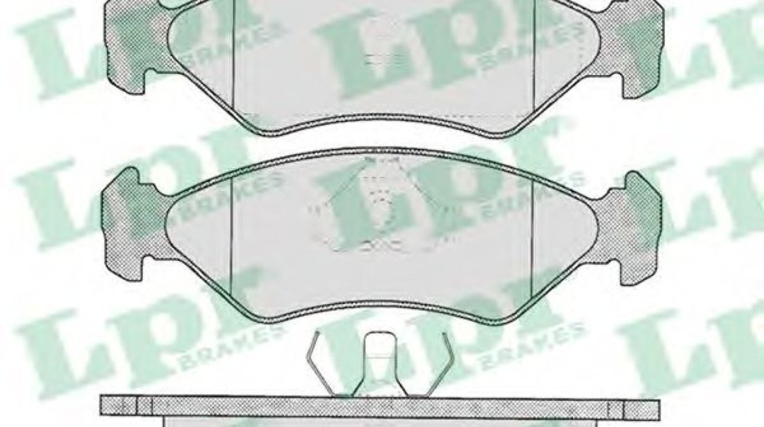 Set placute frana,frana disc FORD COURIER (F3L, F5L) (1991 - 1996) LPR 05P295 piesa NOUA