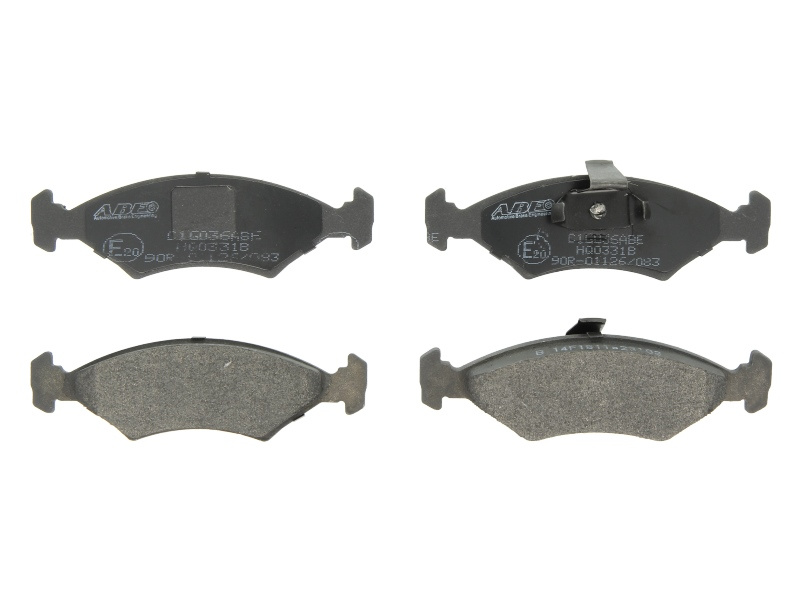 Set placute frana,frana disc FORD COURIER (J3, J5) (1996 - 2016) ABE C1G036ABE piesa NOUA