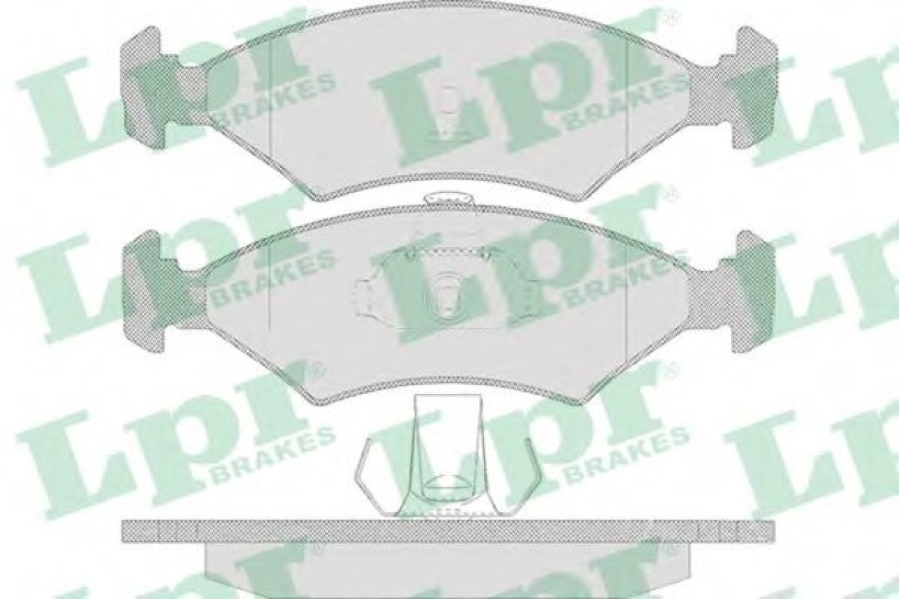 Set placute frana,frana disc FORD FIESTA IV (JA, JB) (1995 - 2002) LPR 05P628 piesa NOUA