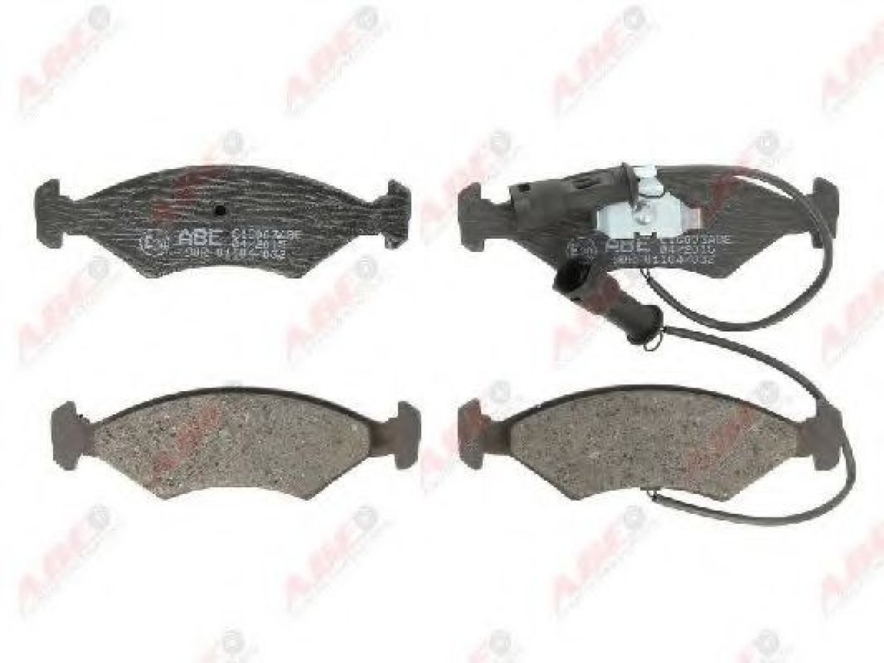 Set placute frana,frana disc FORD FIESTA IV (JA, JB) (1995 - 2002) ABE C1G003ABE piesa NOUA