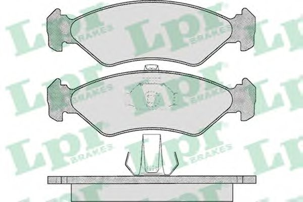 Set placute frana,frana disc FORD FIESTA IV (JA, JB) (1995 - 2002) LPR 05P625 piesa NOUA