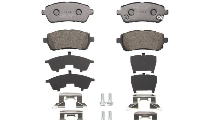 Set placute frana,frana disc FORD FIESTA VI (2008 - 2016) KROTTENDORF KRO1893 piesa NOUA