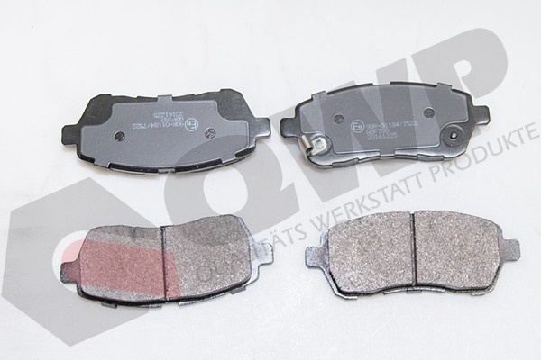 Set placute frana,frana disc FORD FIESTA VI (2008 - 2016) QWP WBP780 piesa NOUA
