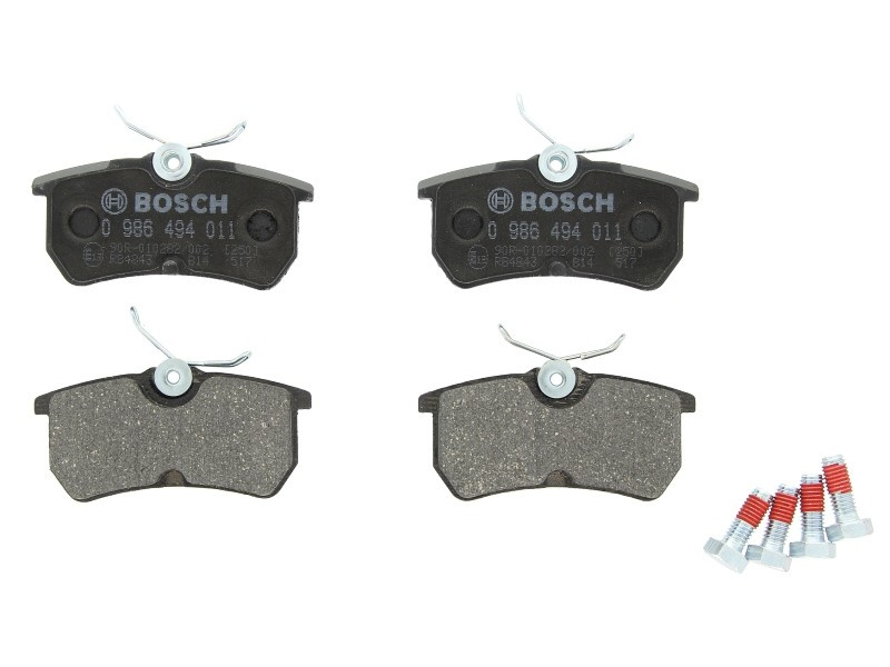 Set placute frana,frana disc FORD FOCUS (DAW, DBW) (1998 - 2007) BOSCH 0 986 494 011 piesa NOUA