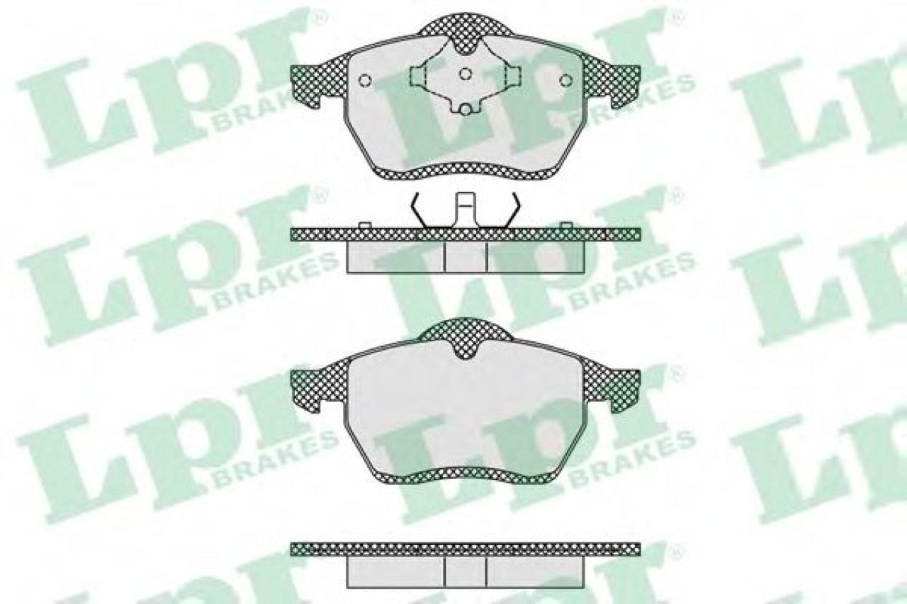 Set placute frana,frana disc FORD GALAXY (WGR) (1995 - 2006) LPR 05P612 piesa NOUA