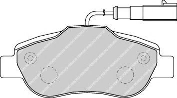 Set placute frana,frana disc FORD KA (RU8) (2008 - 2016) FERODO FDB1945 piesa NOUA