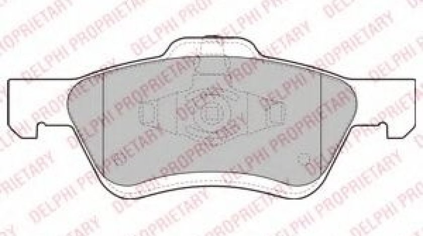 Set placute frana,frana disc FORD MAVERICK (2001 - 2016) DELPHI LP2161 piesa NOUA