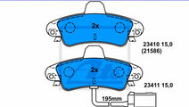 Set placute frana,frana disc FORD MONDEO II (BAP) ...