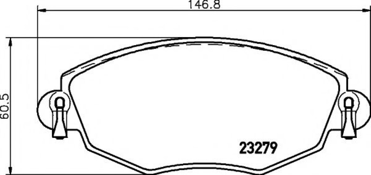 Set placute frana,frana disc FORD MONDEO III (B5Y) (2000 - 2007) TEXTAR 2327904 piesa NOUA