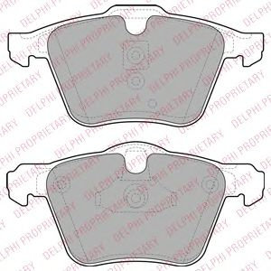 Set placute frana,frana disc FORD MONDEO IV (BA7) (2007 - 2016) DELPHI LP1968 piesa NOUA