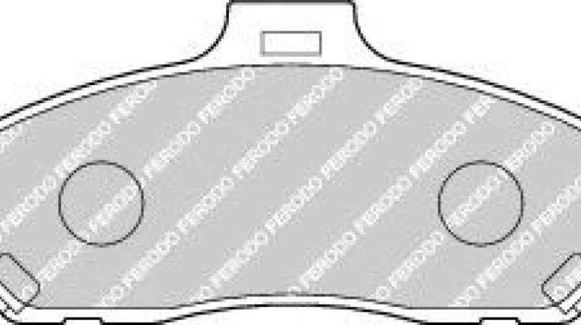 Set placute frana,frana disc FORD RANGER (ER, EQ) (1998 - 2006) FERODO FDB1527 piesa NOUA